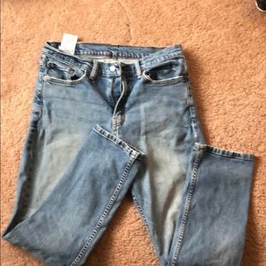 Well worn Levi’s 511 33x32